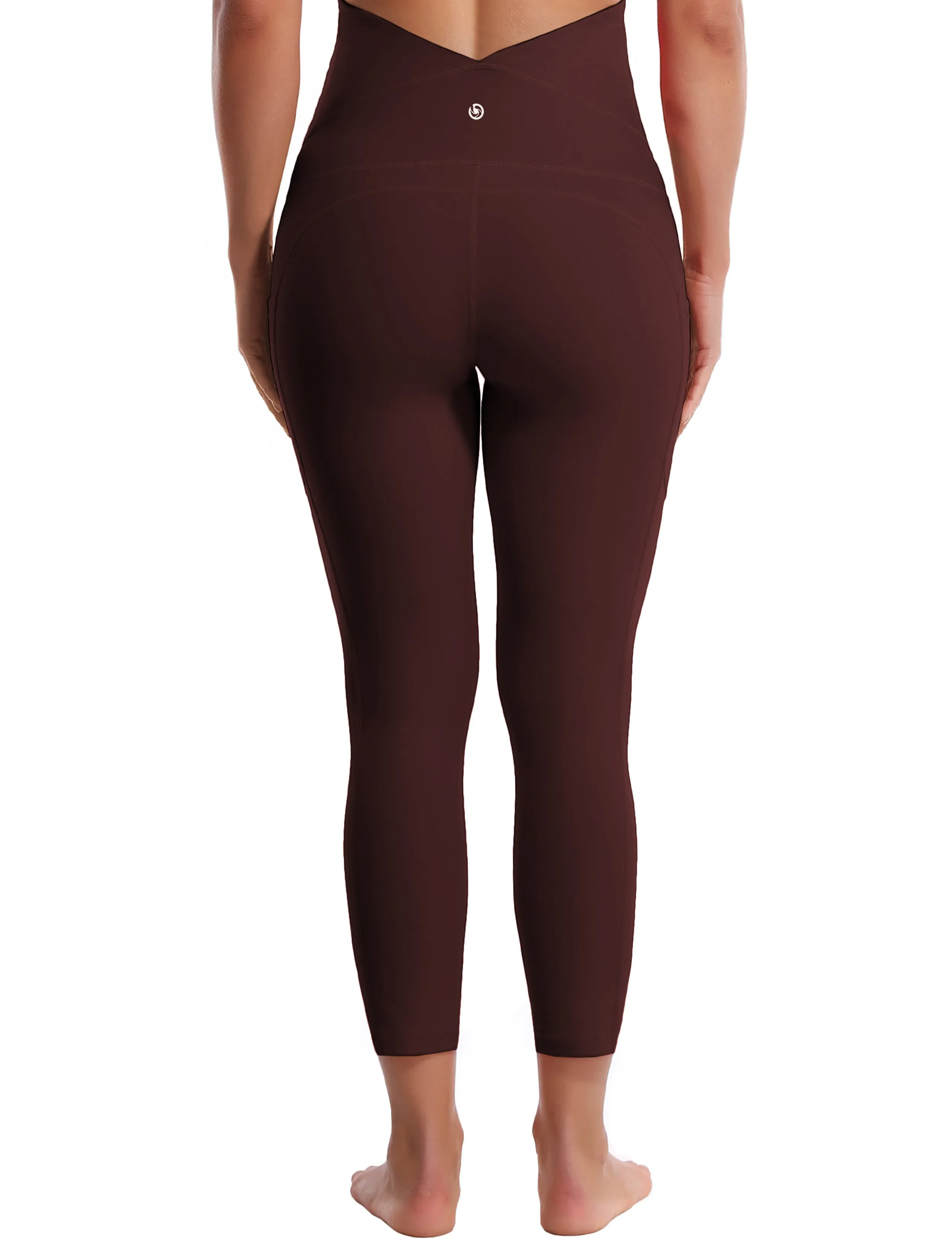 22" Side Pockets Maternity Jogging Pants mahoganymaroon_Jogging