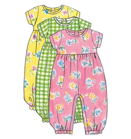 Butterick 5624 Infants' Dress, Jumper, Romper, Jumpsuit Pattern