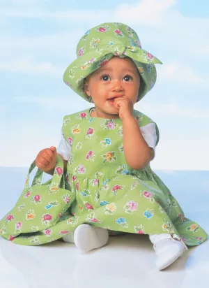 Butterick 5624 Infants' Dress, Jumper, Romper, Jumpsuit Pattern