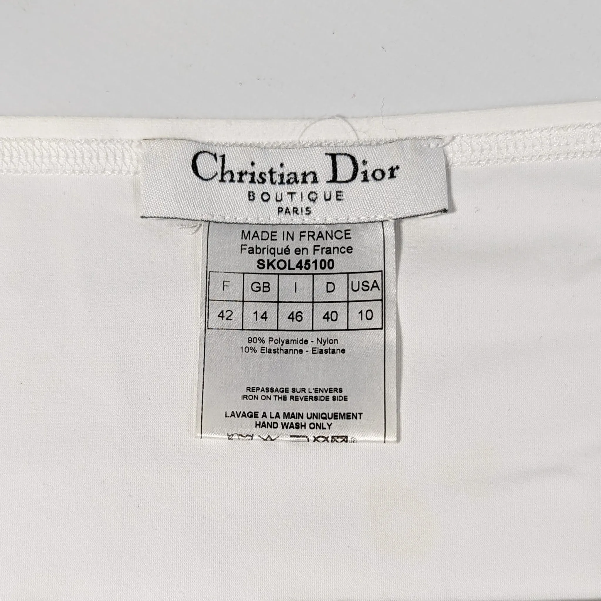 Dior jogging set by Galliano white