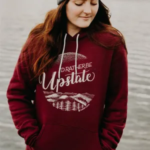 I'd Rather Be Upstate Fleece Hoodie