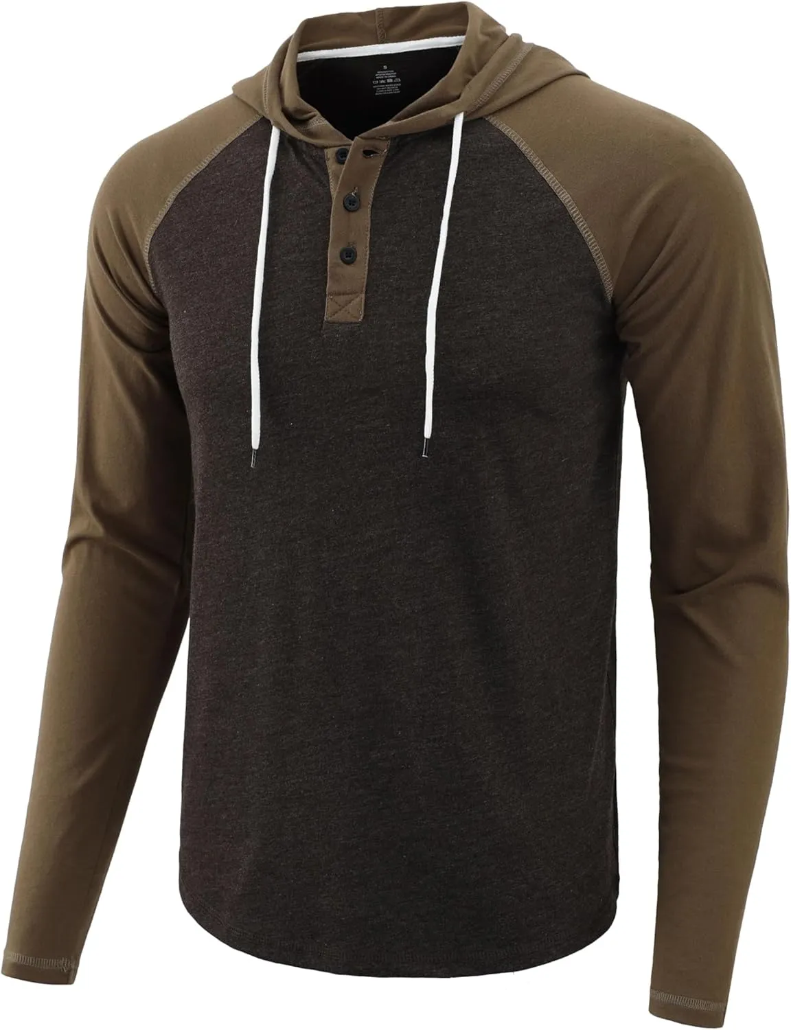 Mens Hoodies Shirt Casual Athletic Workout Fashion Hooded Lightweight Jersey Sweatshirt Long Sleeve with Drawstring