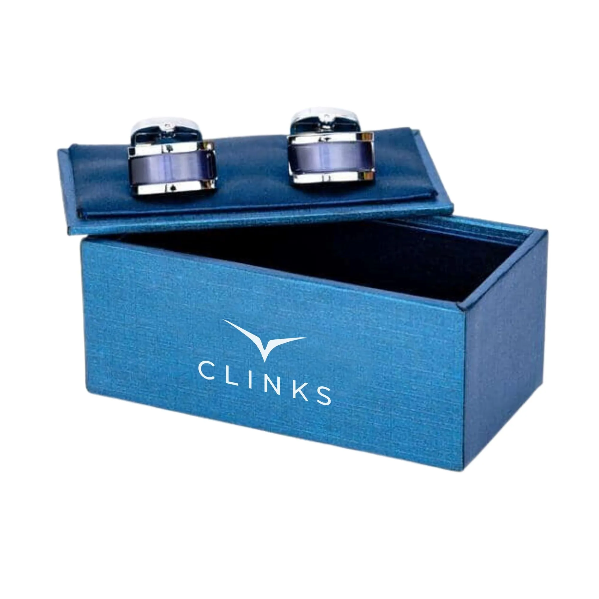 Midnight Blue Cateye Cufflinks