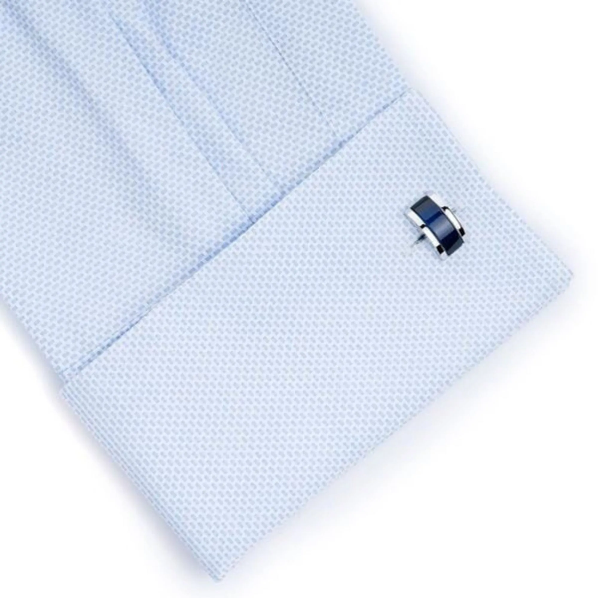Midnight Blue Cateye Cufflinks