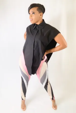Motorsport Multicolor Fitted Pants