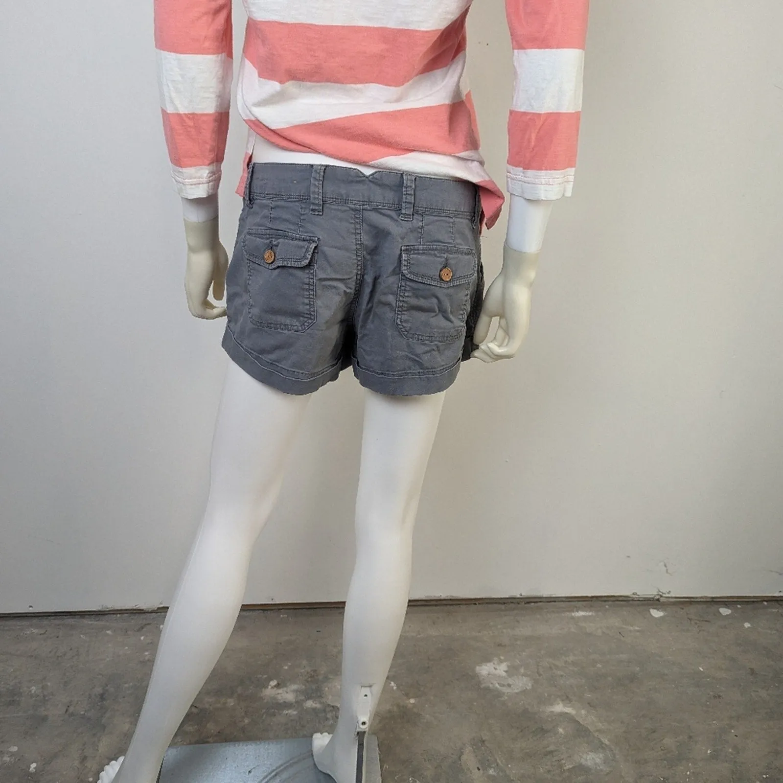 OP Low Rise Grey Shorts - 9