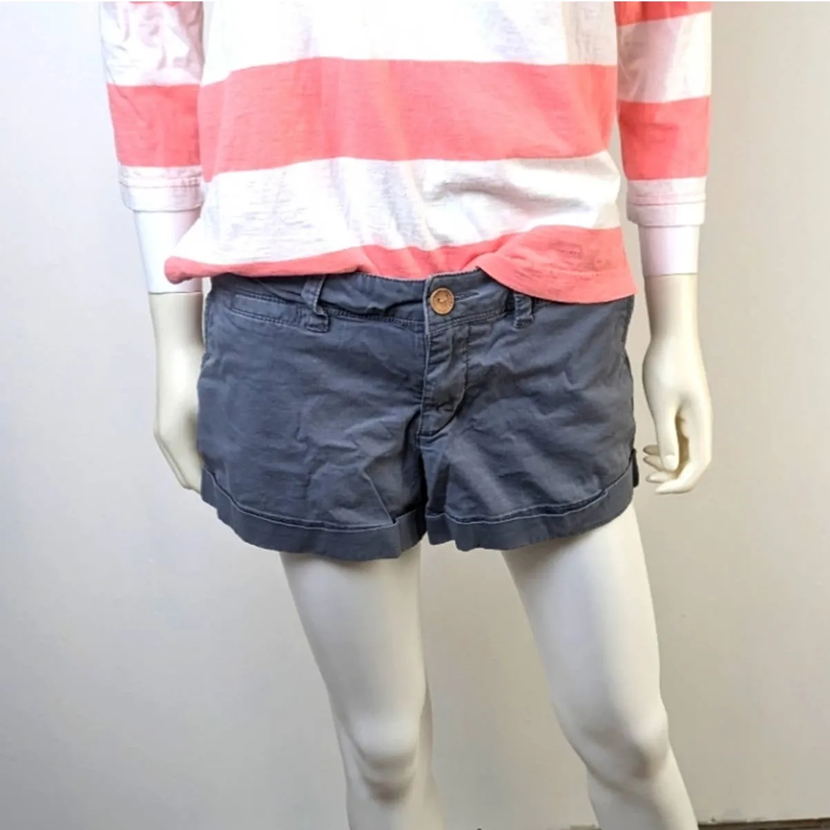 OP Low Rise Grey Shorts - 9