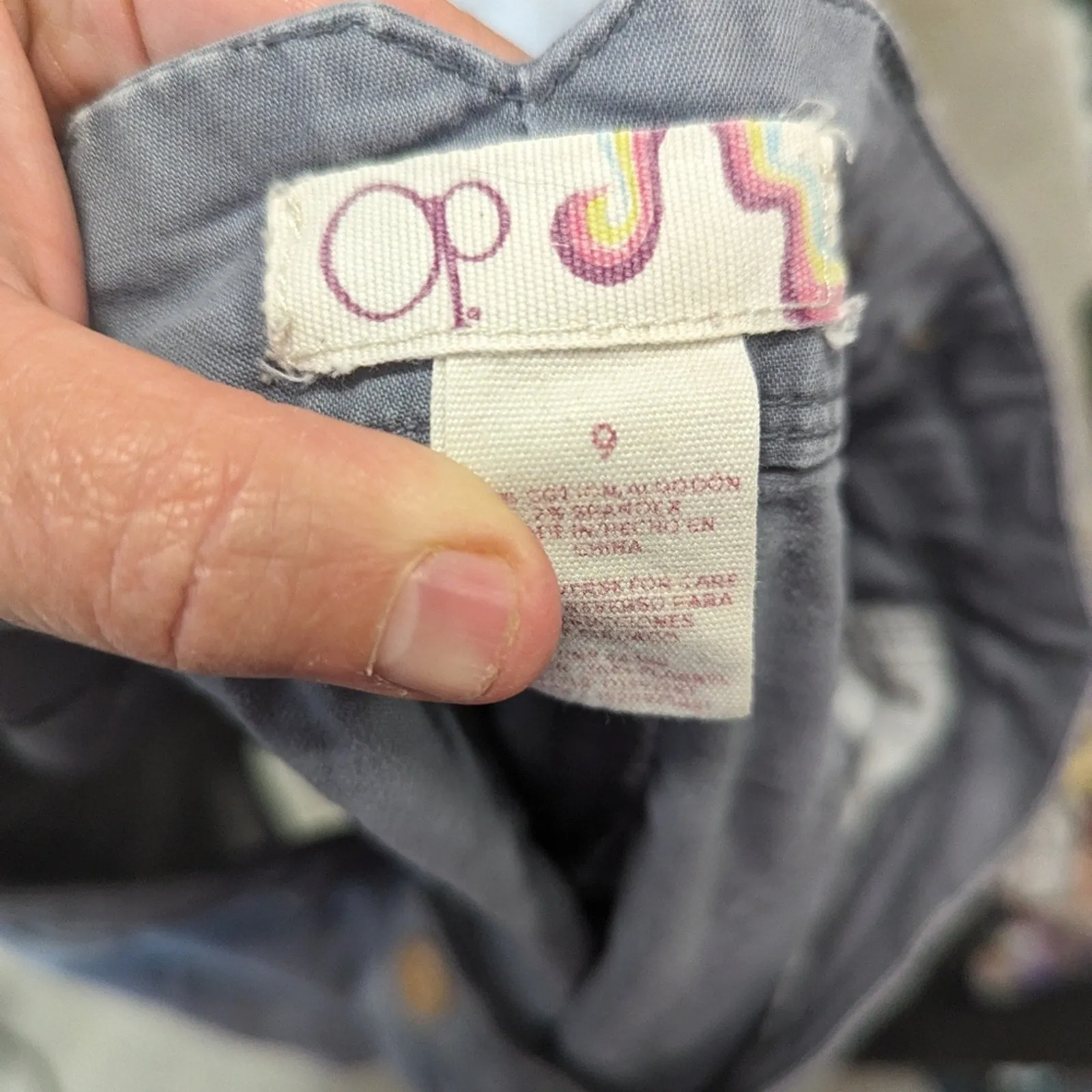 OP Low Rise Grey Shorts - 9