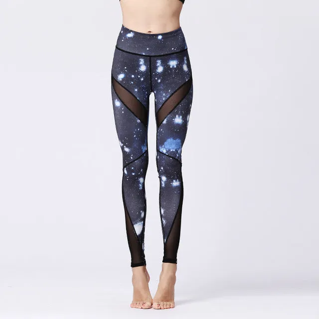 Patchwork Stretch Slim Legging Pant DE144