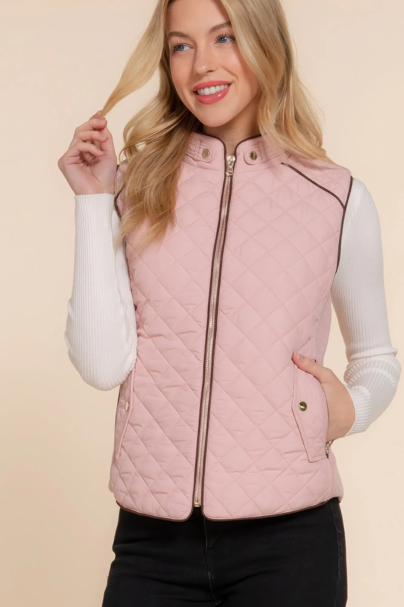 Quilted Vest | 7 Colors