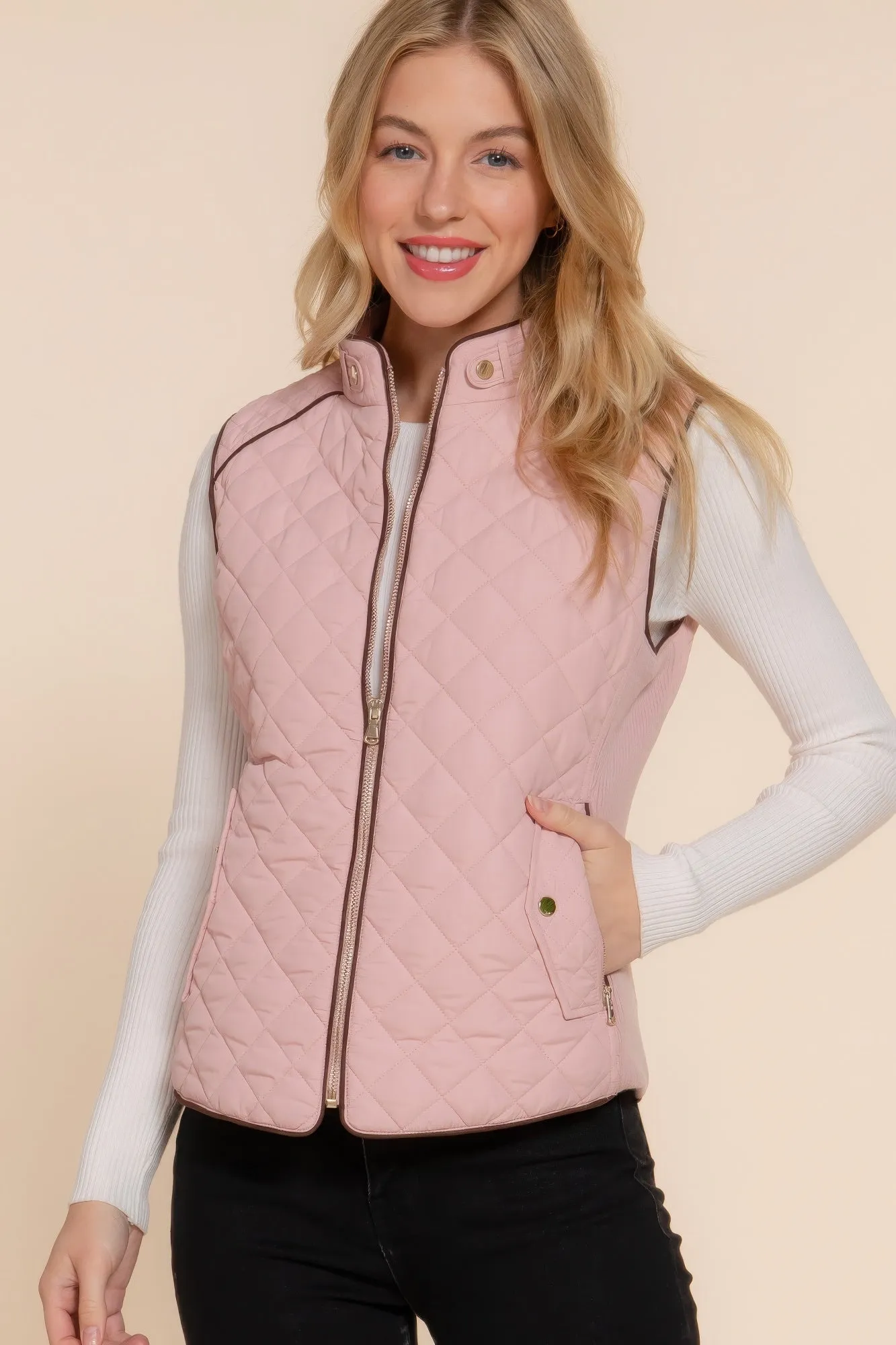 Quilted Vest | 7 Colors