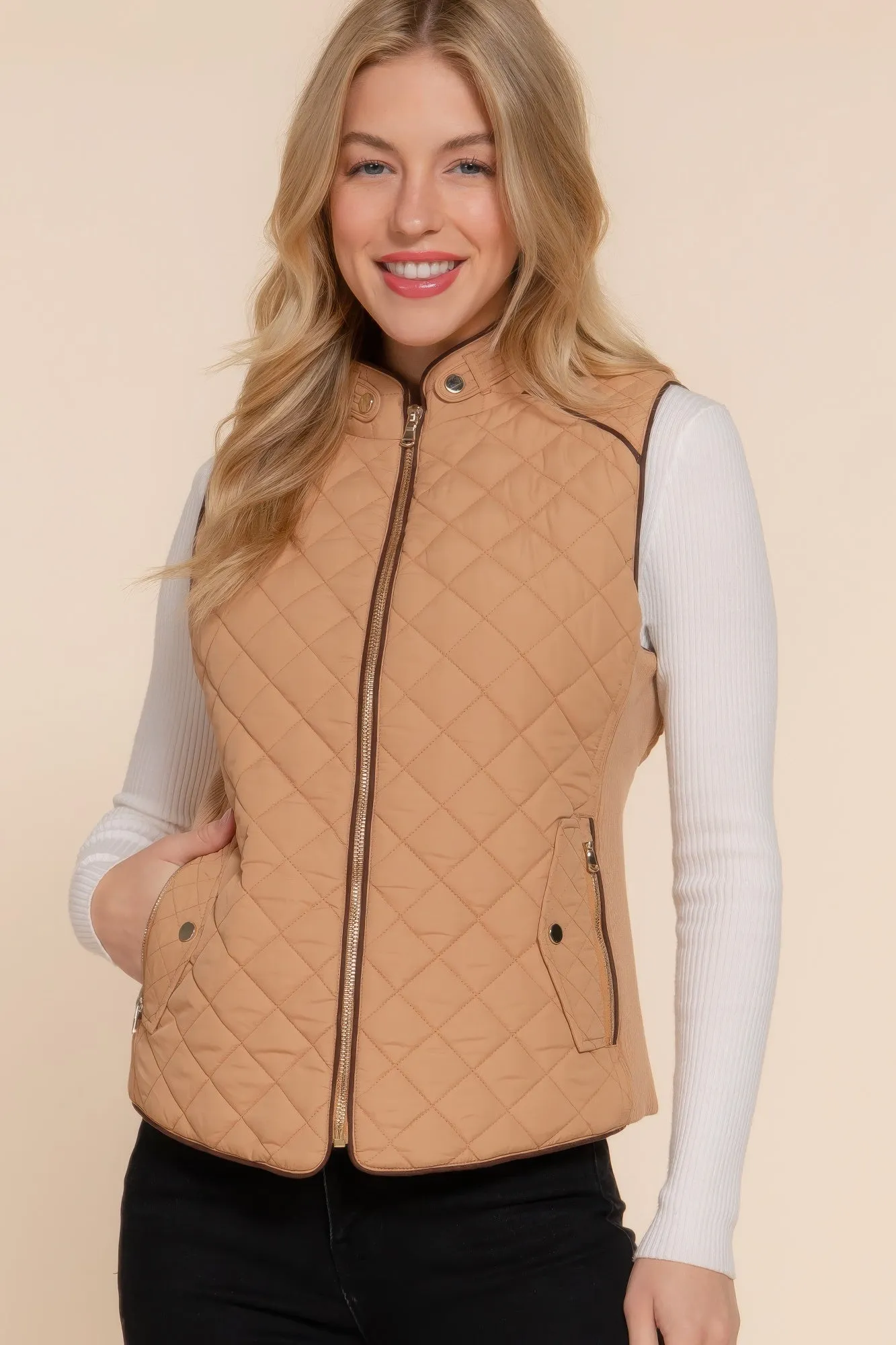Quilted Vest | 7 Colors
