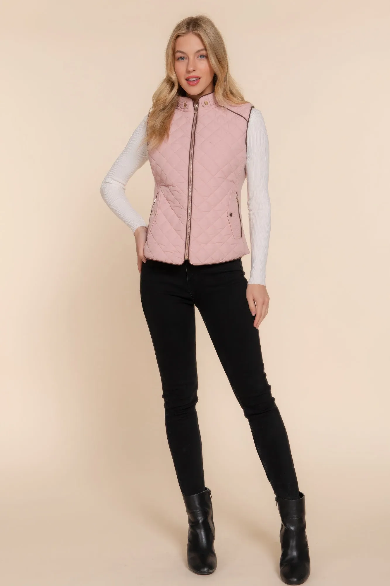 Quilted Vest | 7 Colors