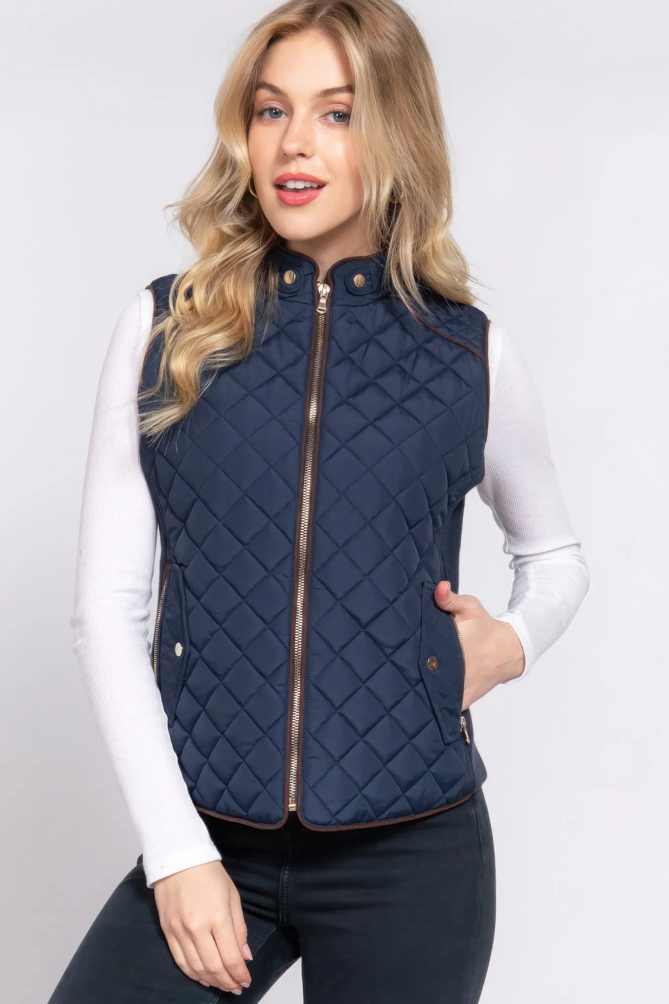 Quilted Vest | 7 Colors