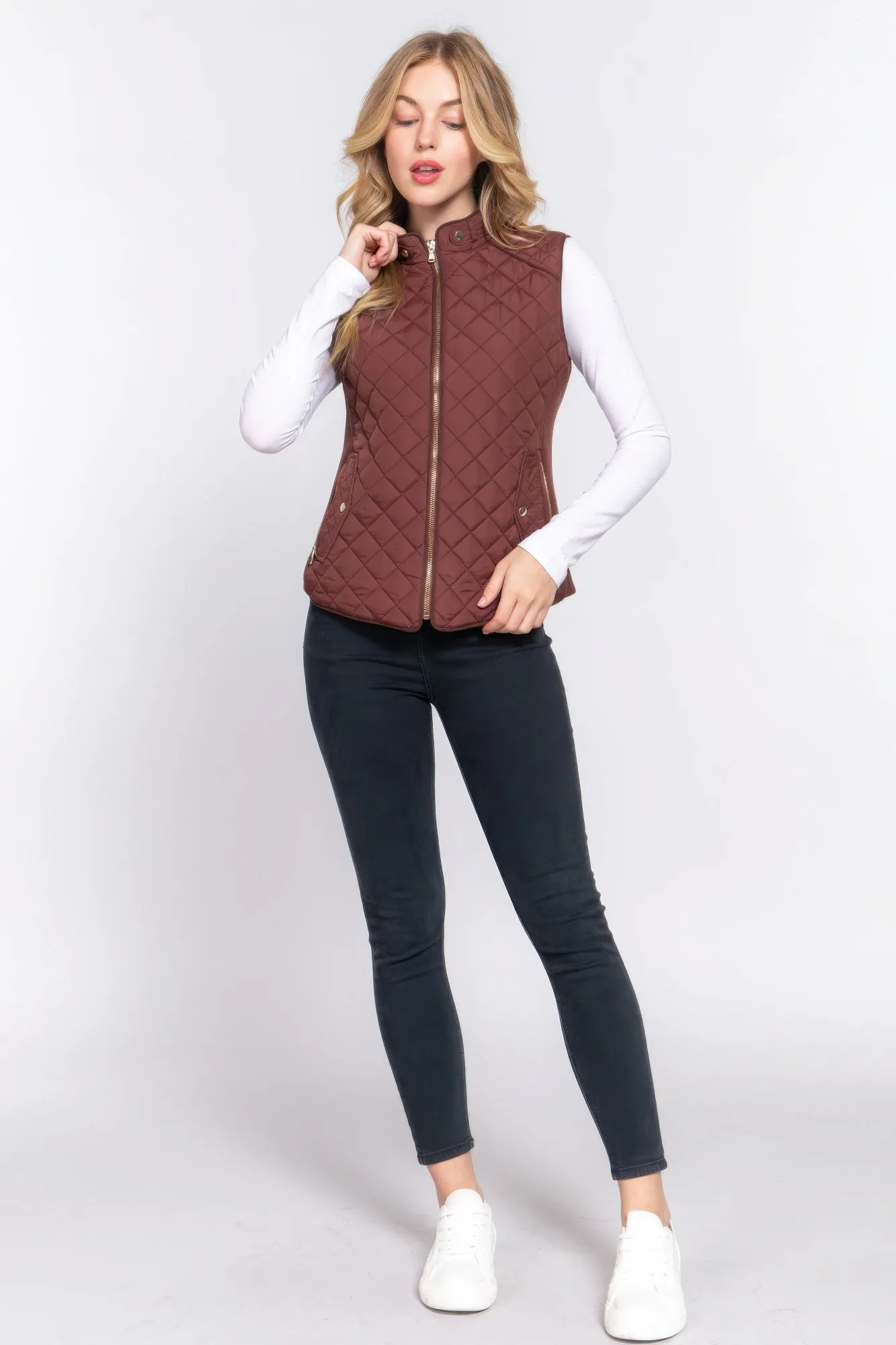 Quilted Vest | 7 Colors