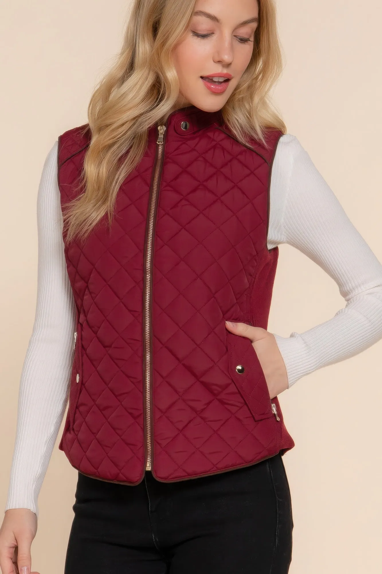Quilted Vest | 7 Colors