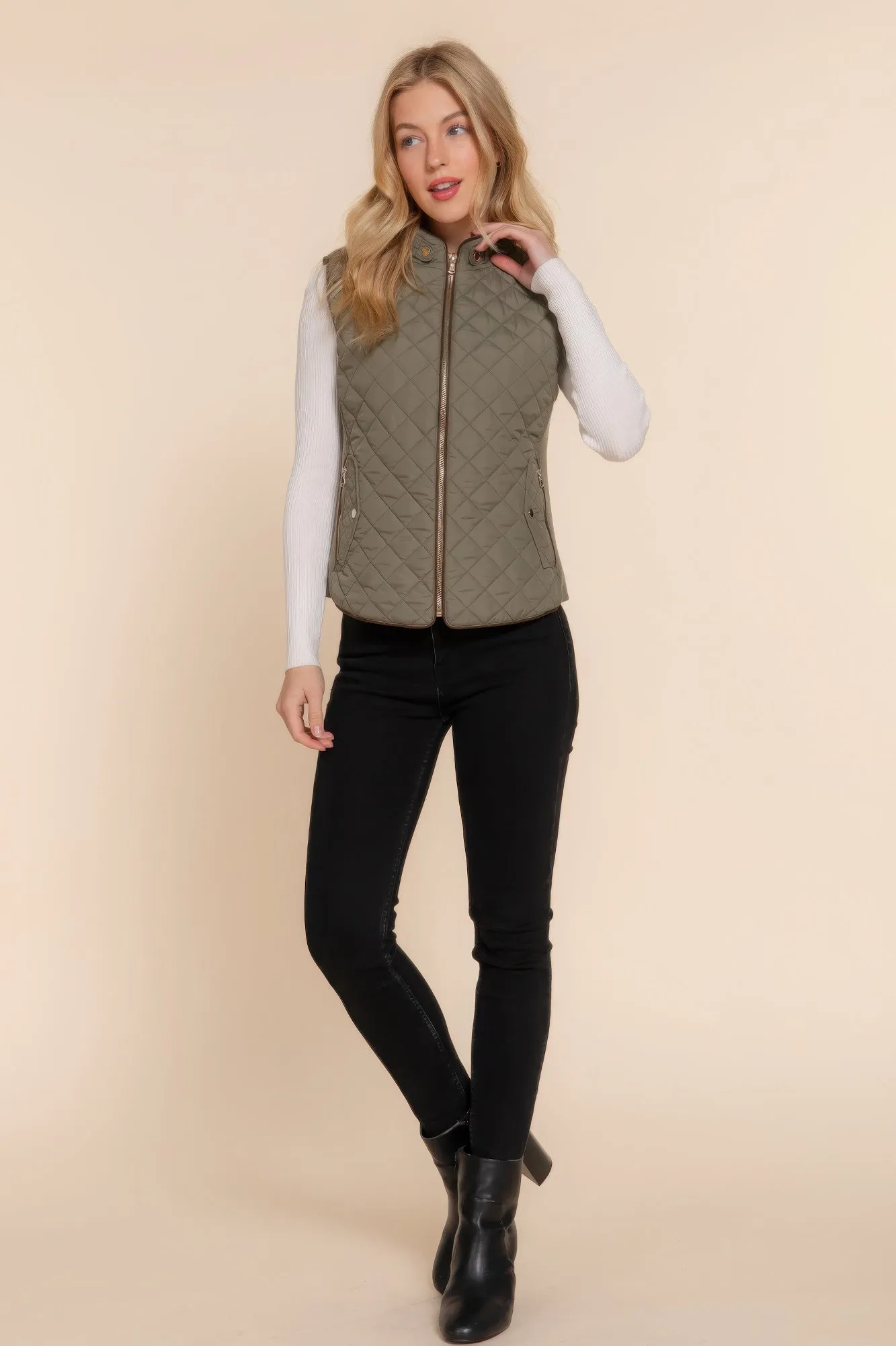 Quilted Vest | 7 Colors