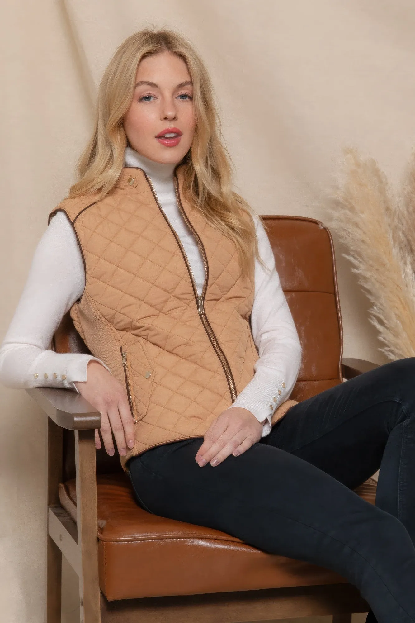 Quilted Vest | 7 Colors