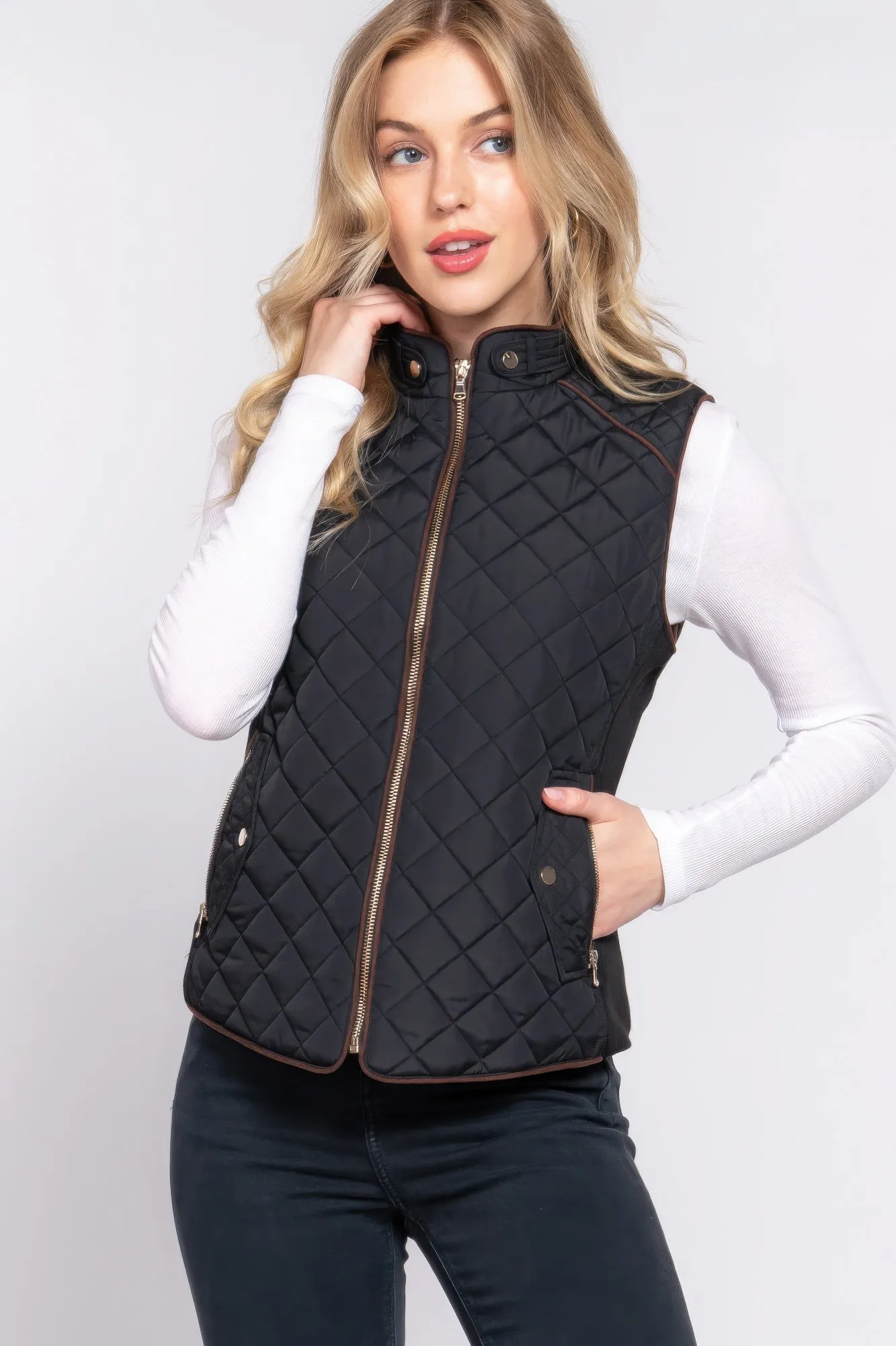 Quilted Vest | 7 Colors