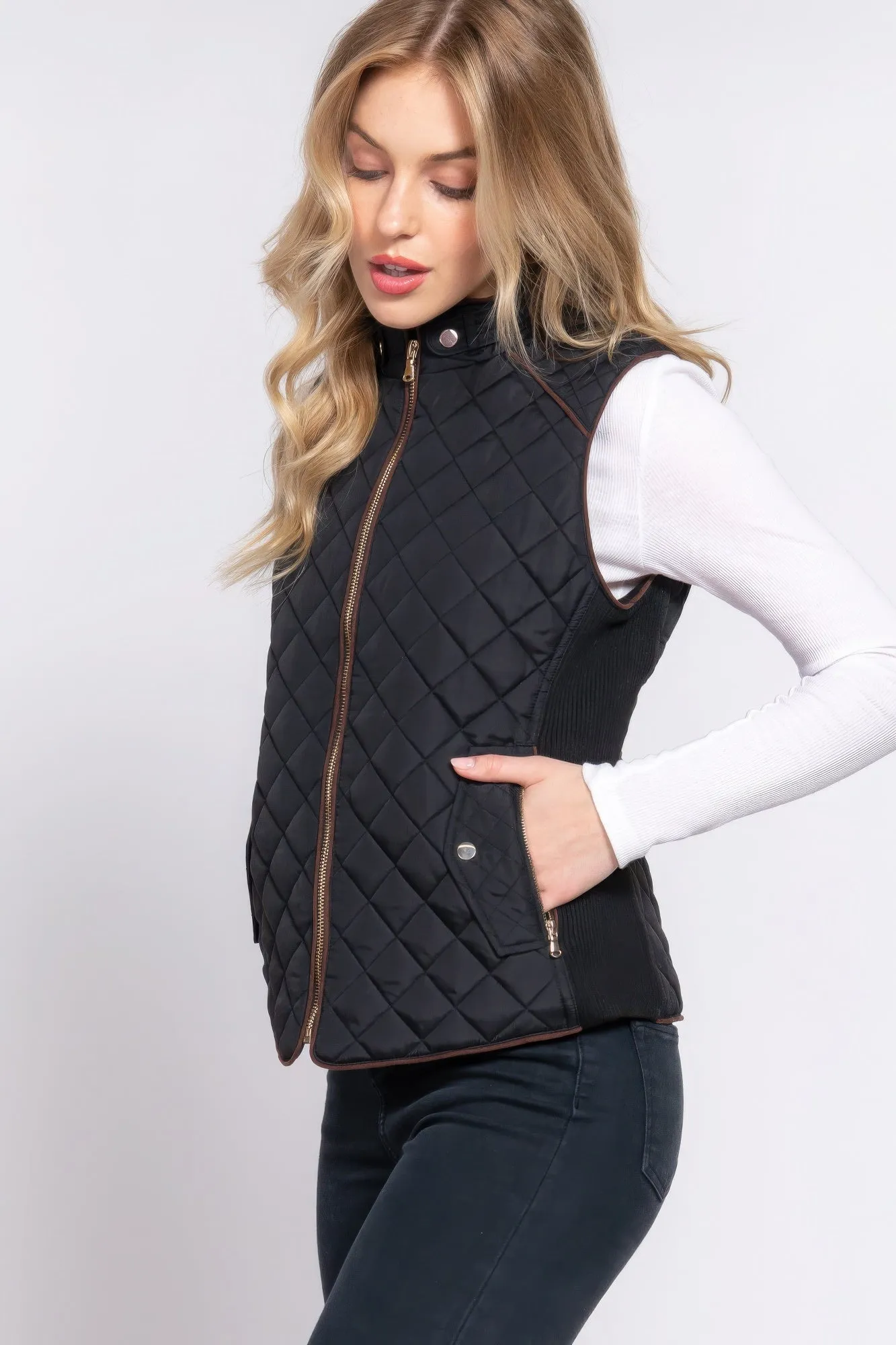Quilted Vest | 7 Colors