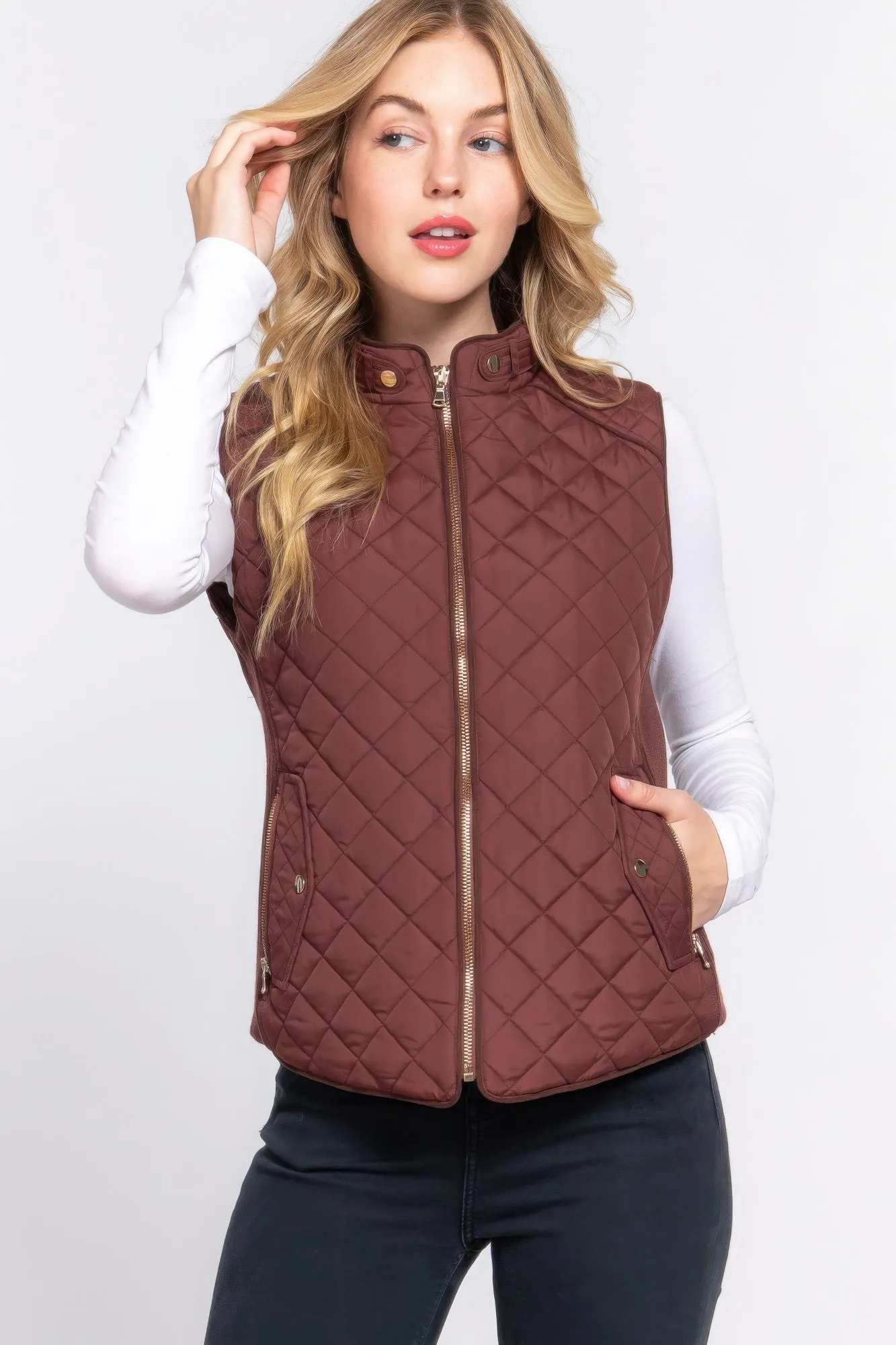 Quilted Vest | 7 Colors