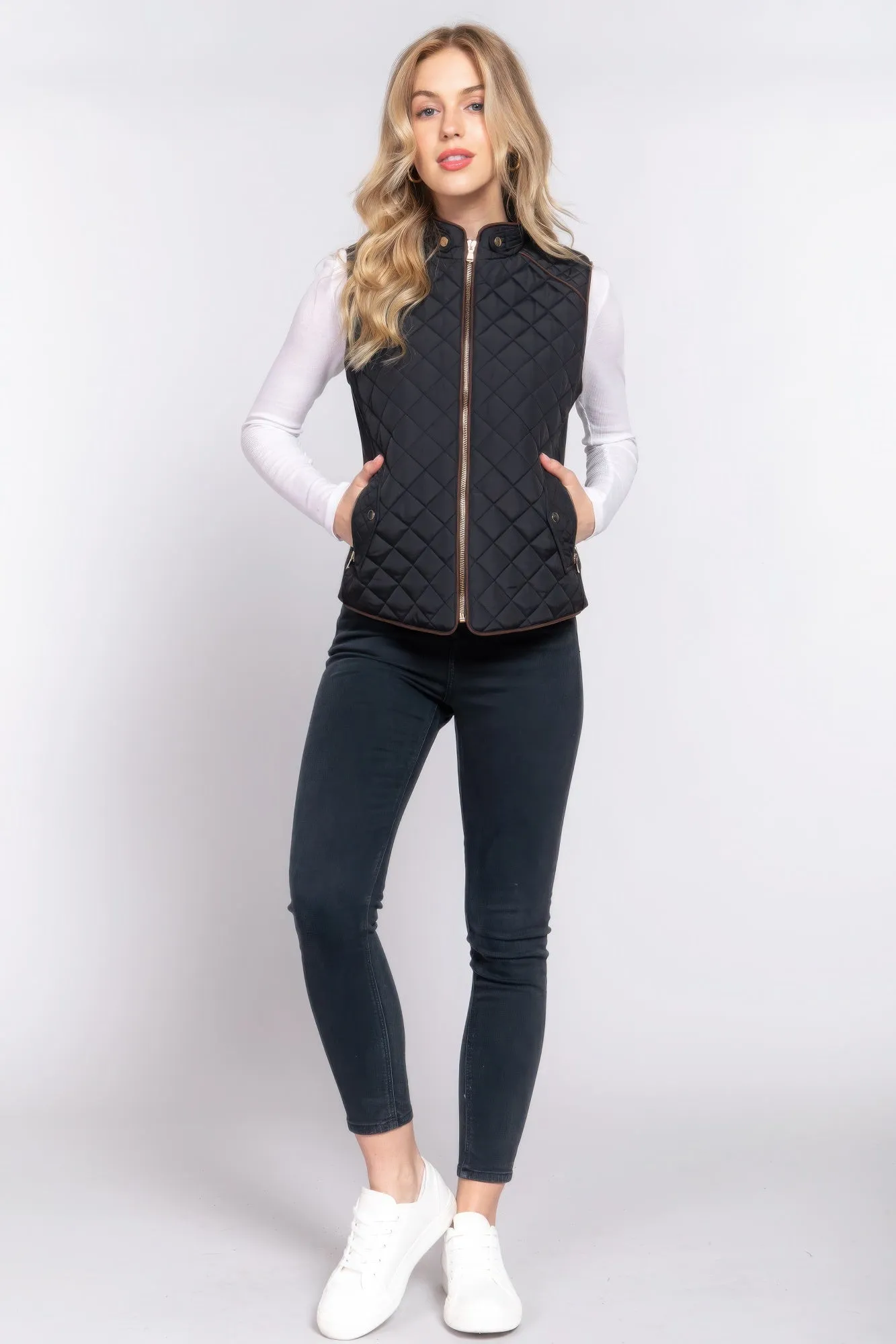 Quilted Vest | 7 Colors