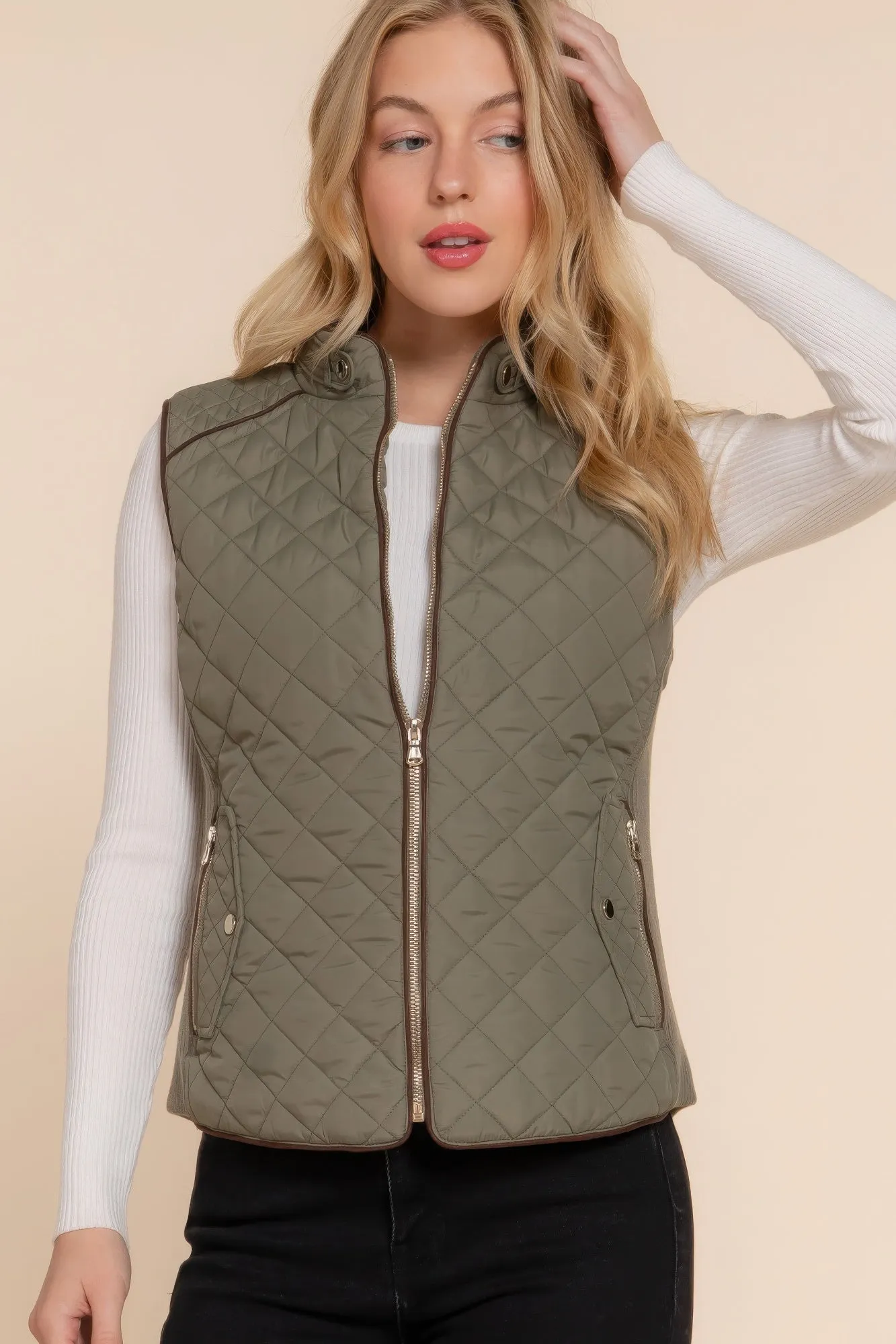 Quilted Vest | 7 Colors