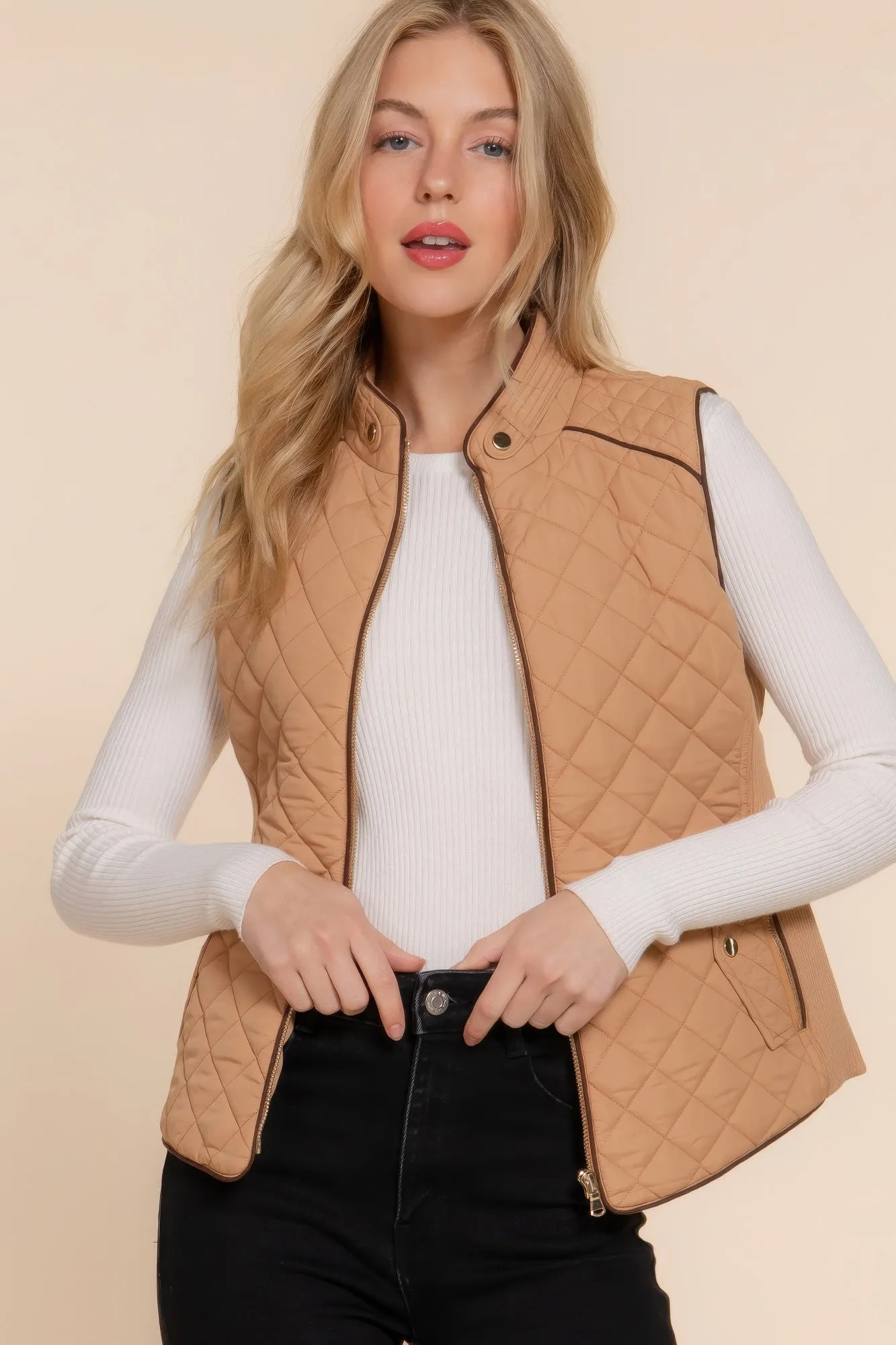 Quilted Vest | 7 Colors
