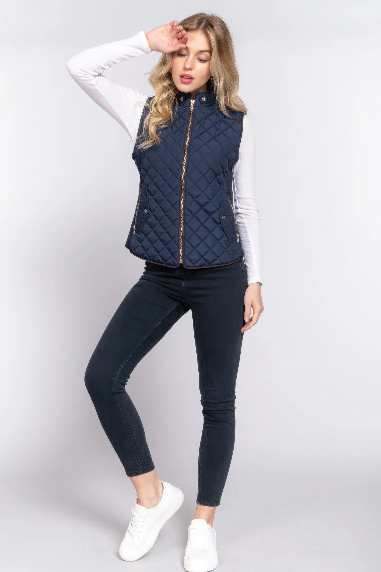 Quilted Vest | 7 Colors