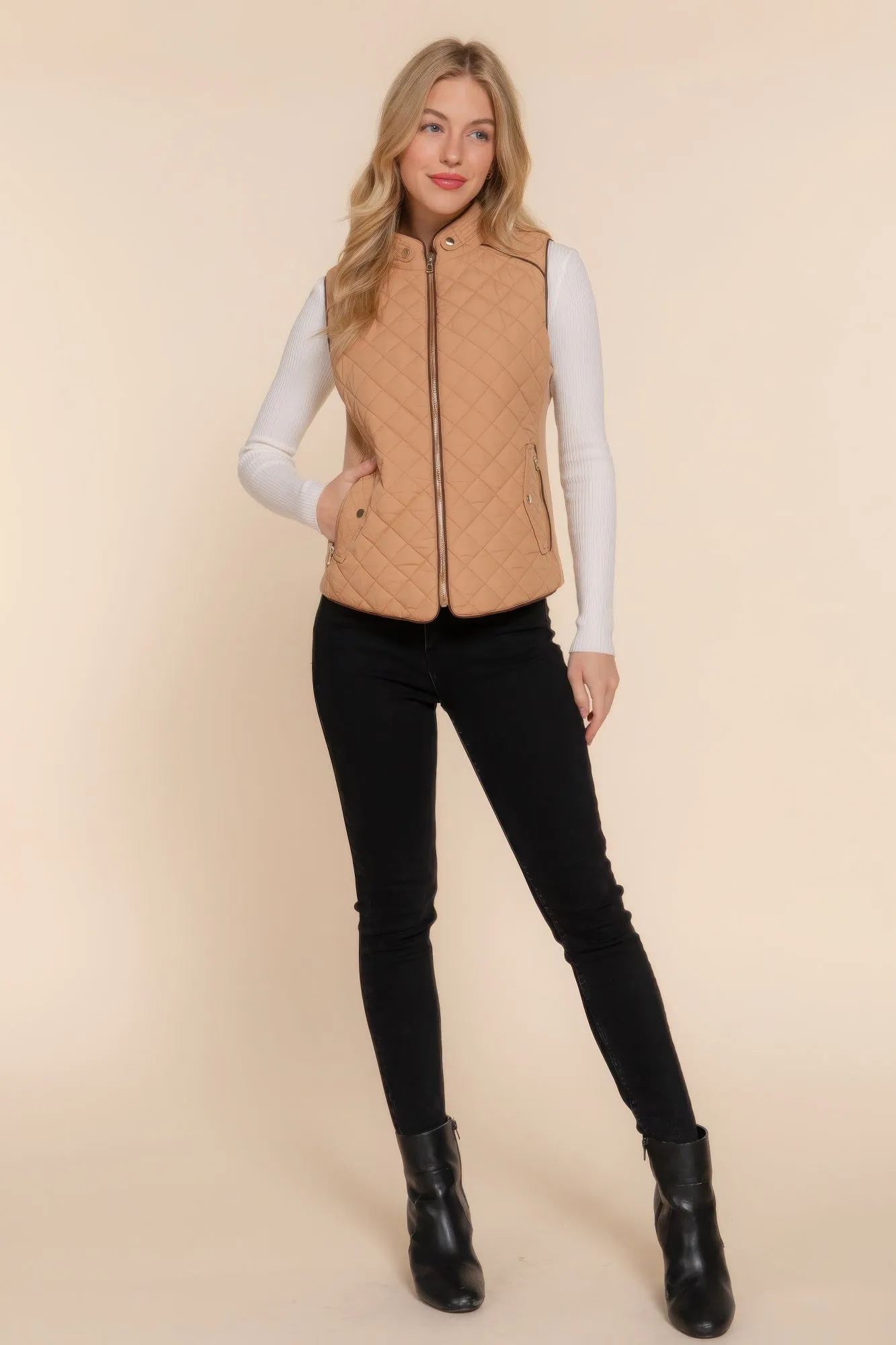 Quilted Vest | 7 Colors