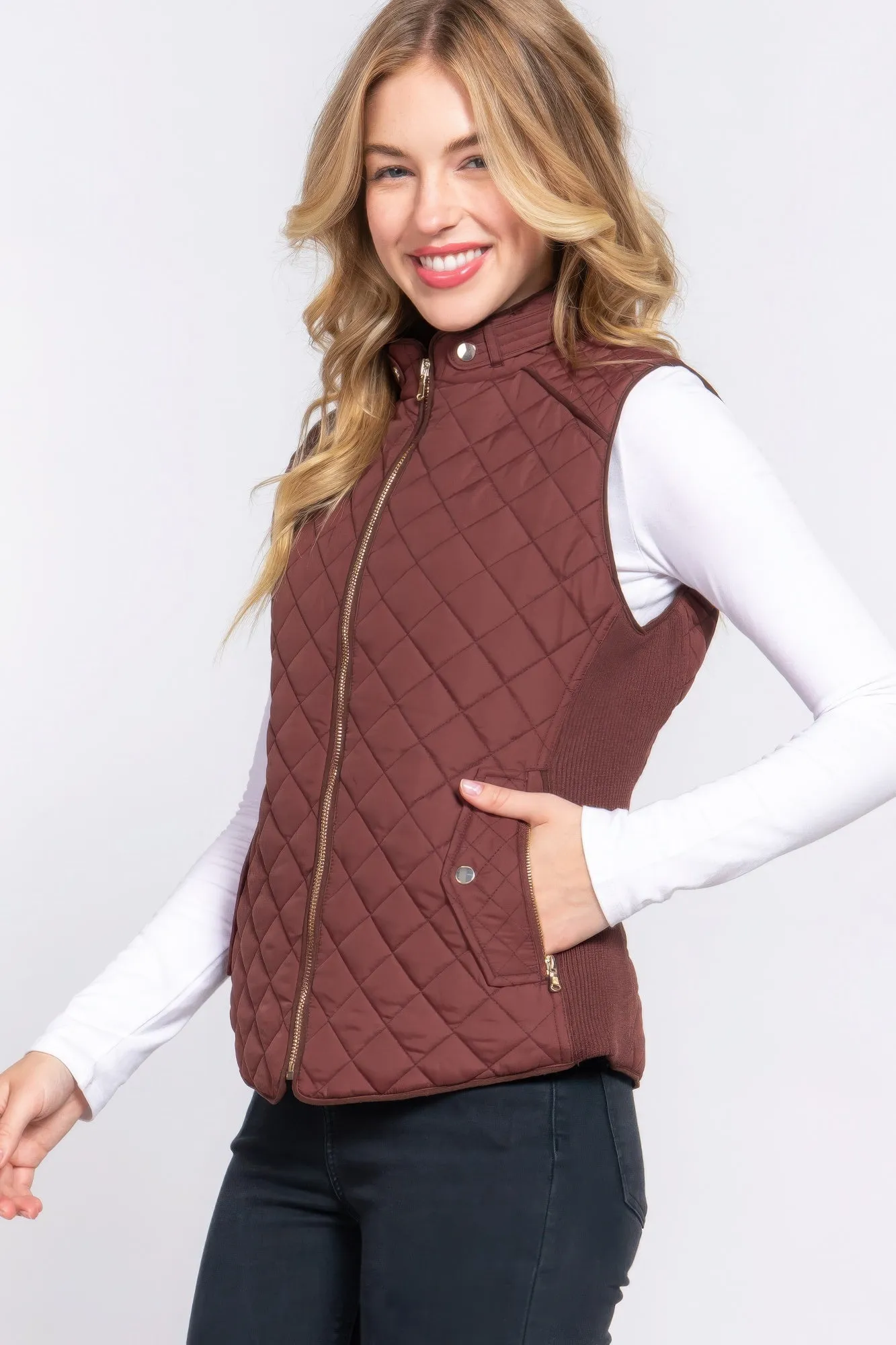 Quilted Vest | 7 Colors