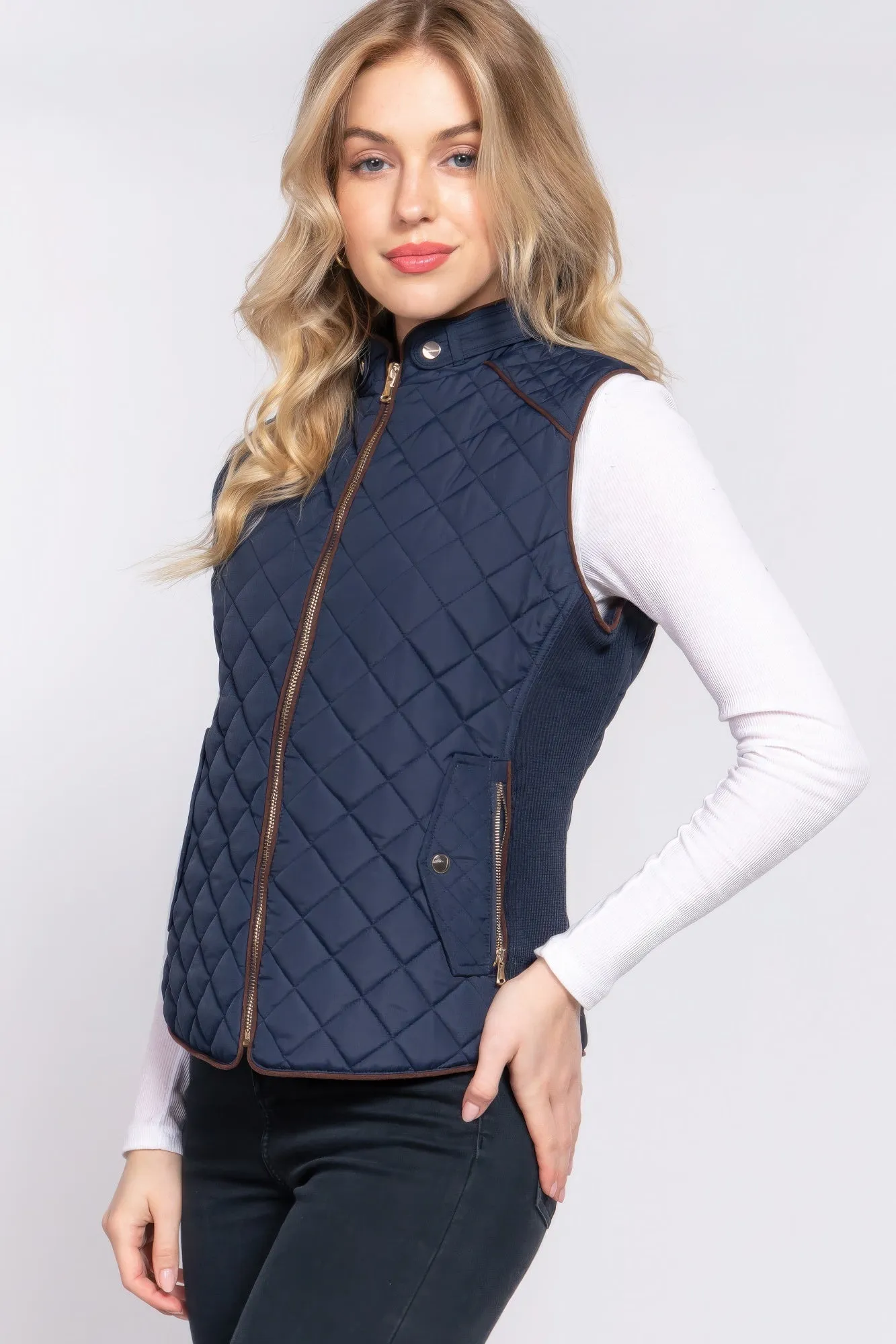 Quilted Vest | 7 Colors