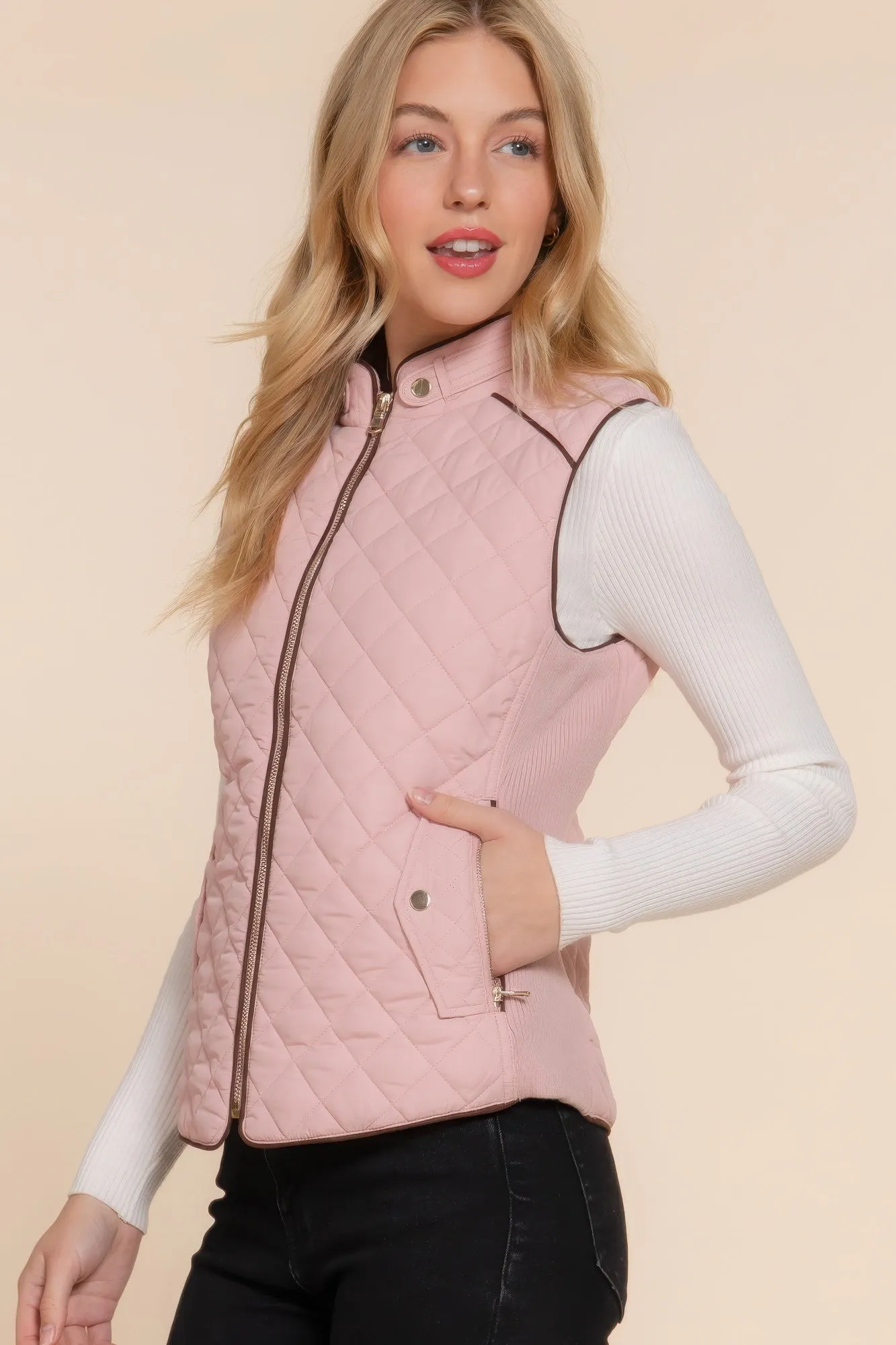 Quilted Vest | 7 Colors