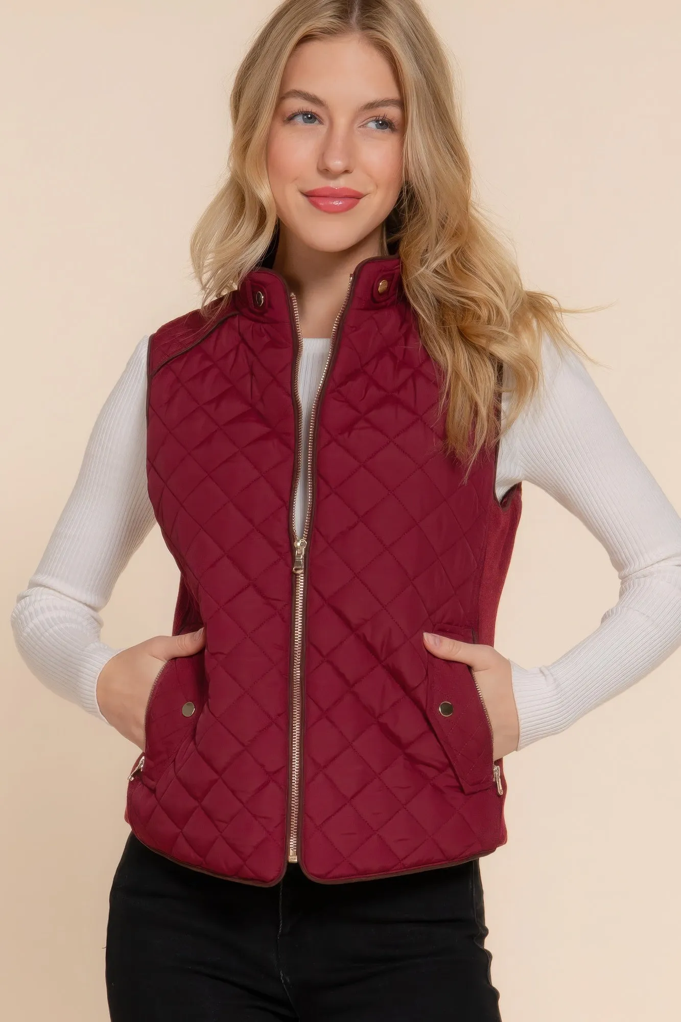 Quilted Vest | 7 Colors