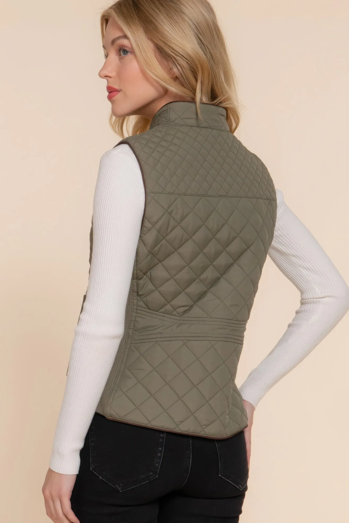 Quilted Vest | 7 Colors