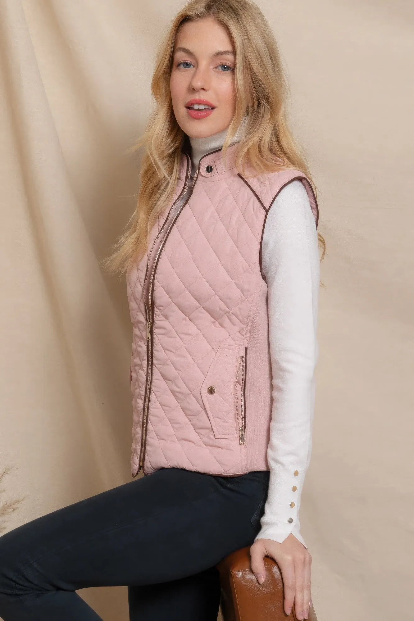 Quilted Vest | 7 Colors