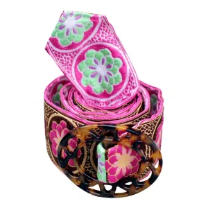 Rose Zinnia Belt