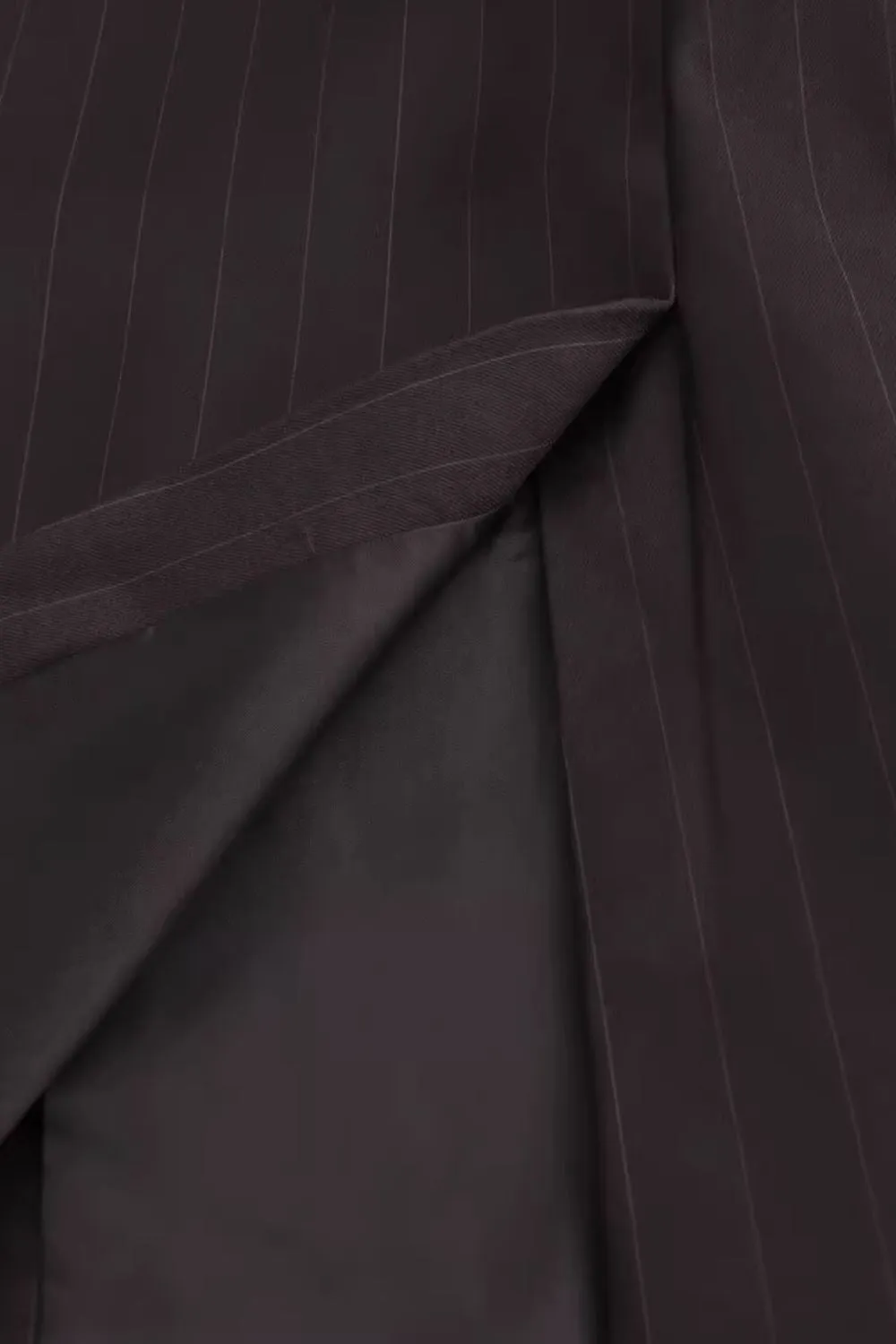 'Taylor' Pinstriped Executive Three-Piece Suit (Sold Separately)