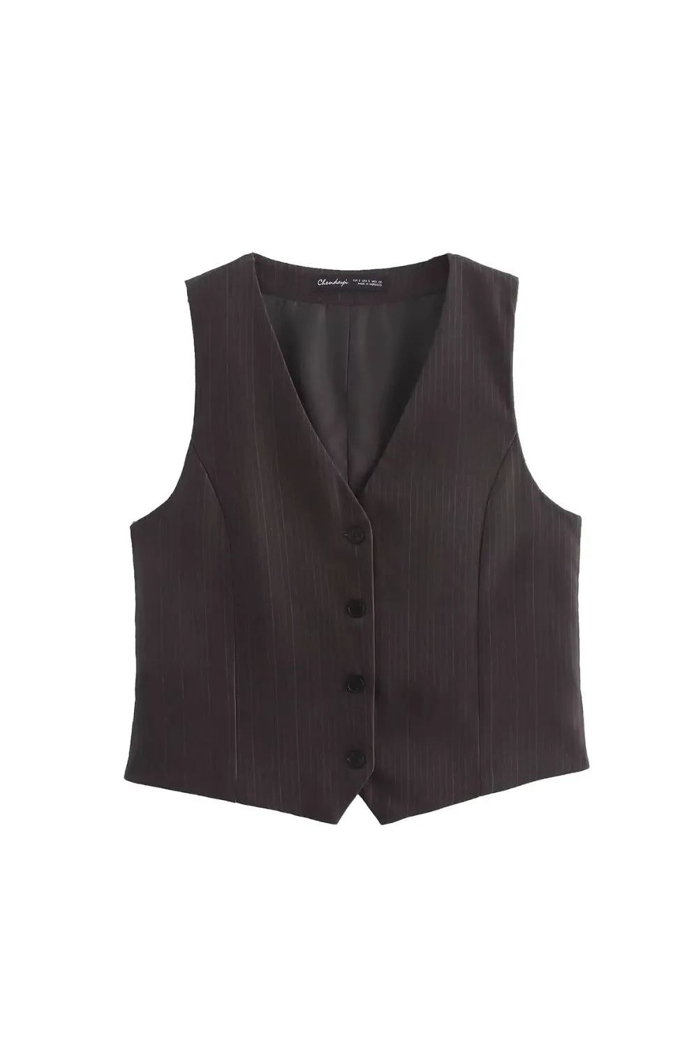 'Taylor' Pinstriped Executive Three-Piece Suit (Sold Separately)