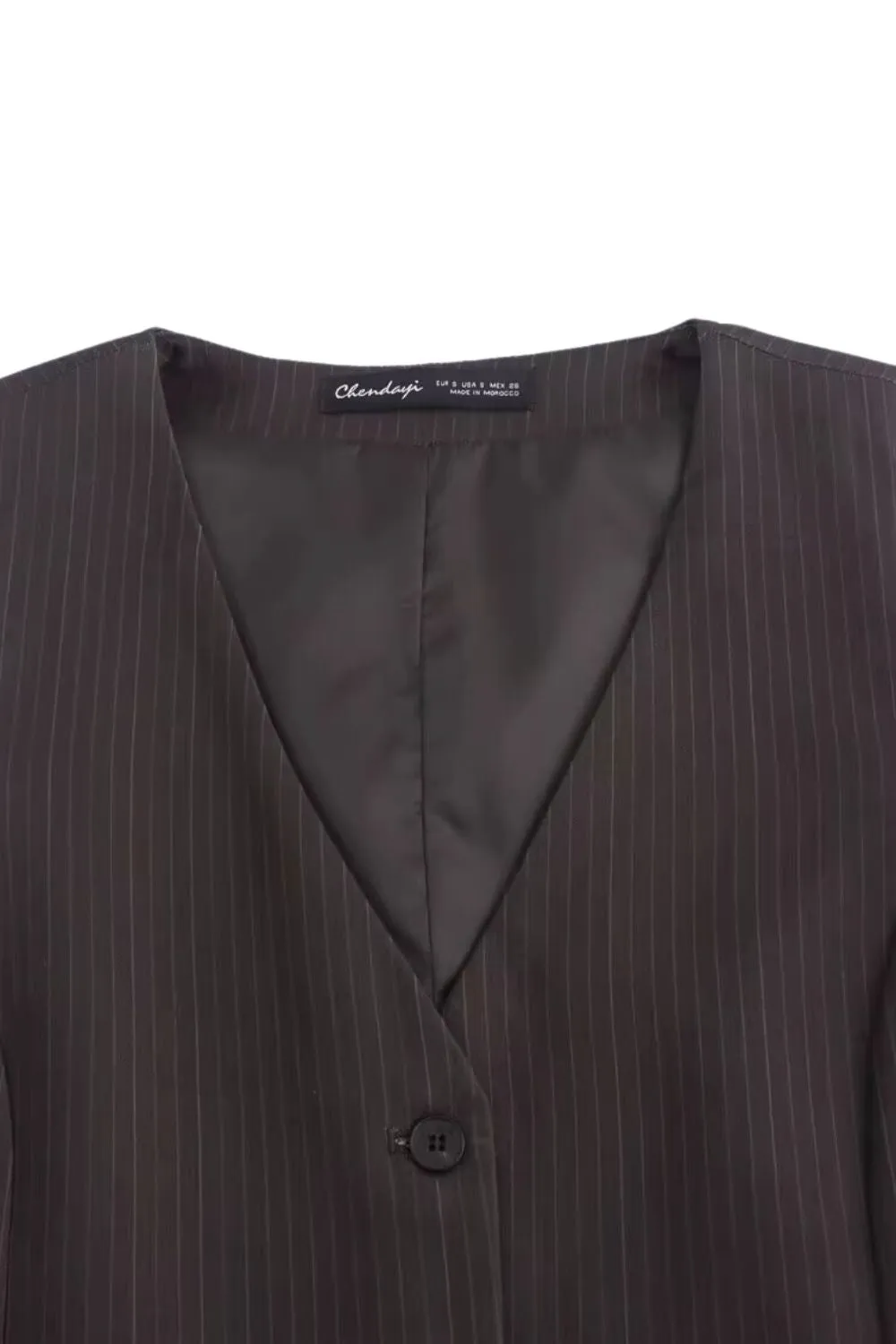 'Taylor' Pinstriped Executive Three-Piece Suit (Sold Separately)
