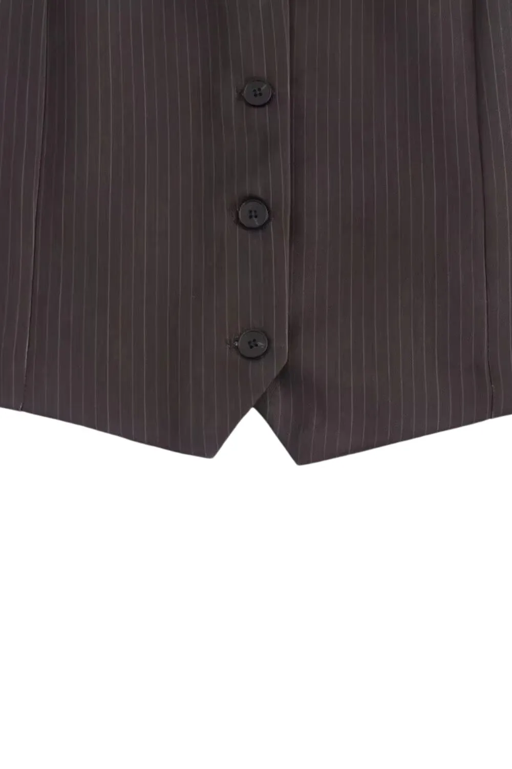 'Taylor' Pinstriped Executive Three-Piece Suit (Sold Separately)