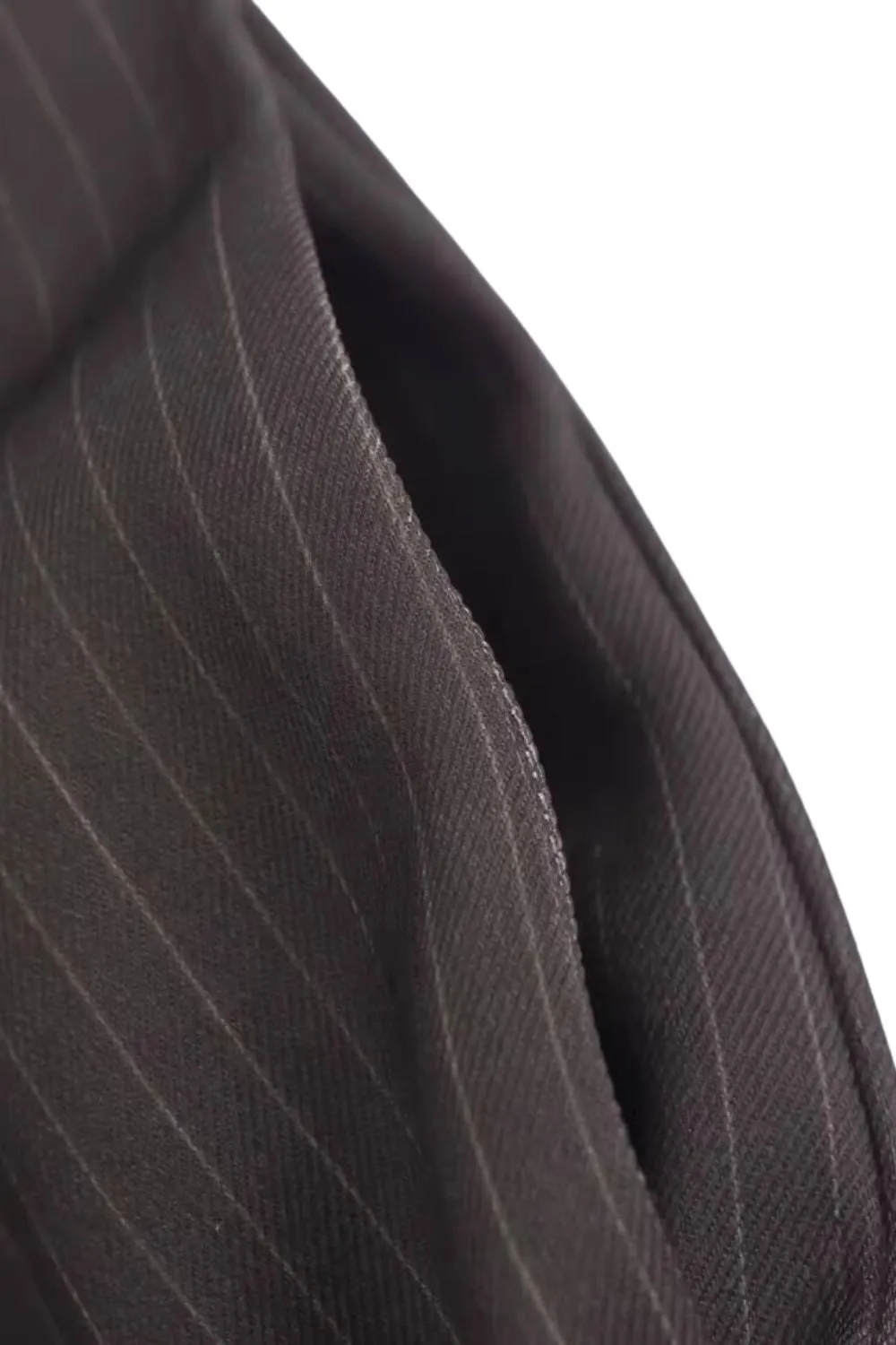 'Taylor' Pinstriped Executive Three-Piece Suit (Sold Separately)