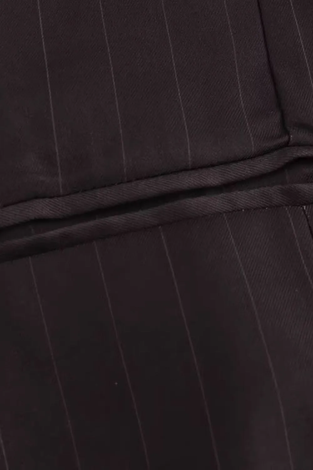 'Taylor' Pinstriped Executive Three-Piece Suit (Sold Separately)