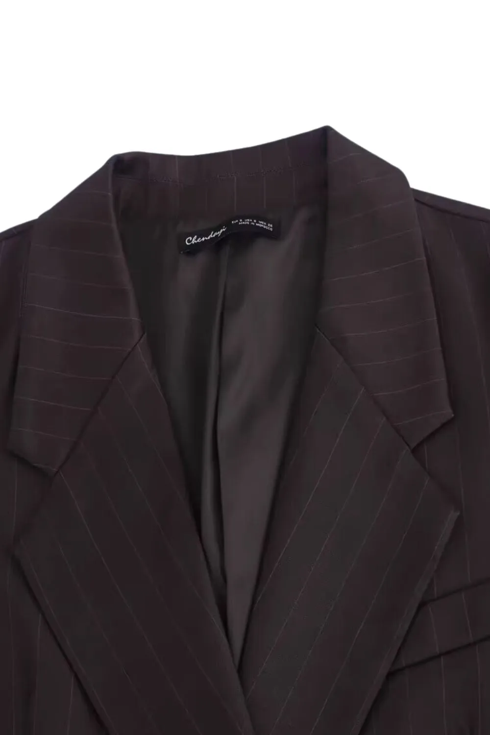 'Taylor' Pinstriped Executive Three-Piece Suit (Sold Separately)