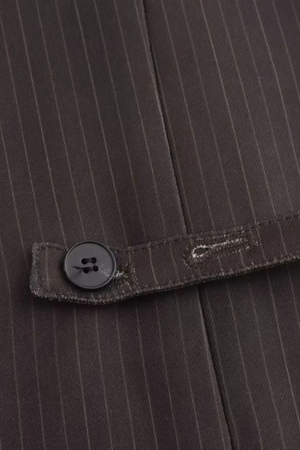 'Taylor' Pinstriped Executive Three-Piece Suit (Sold Separately)
