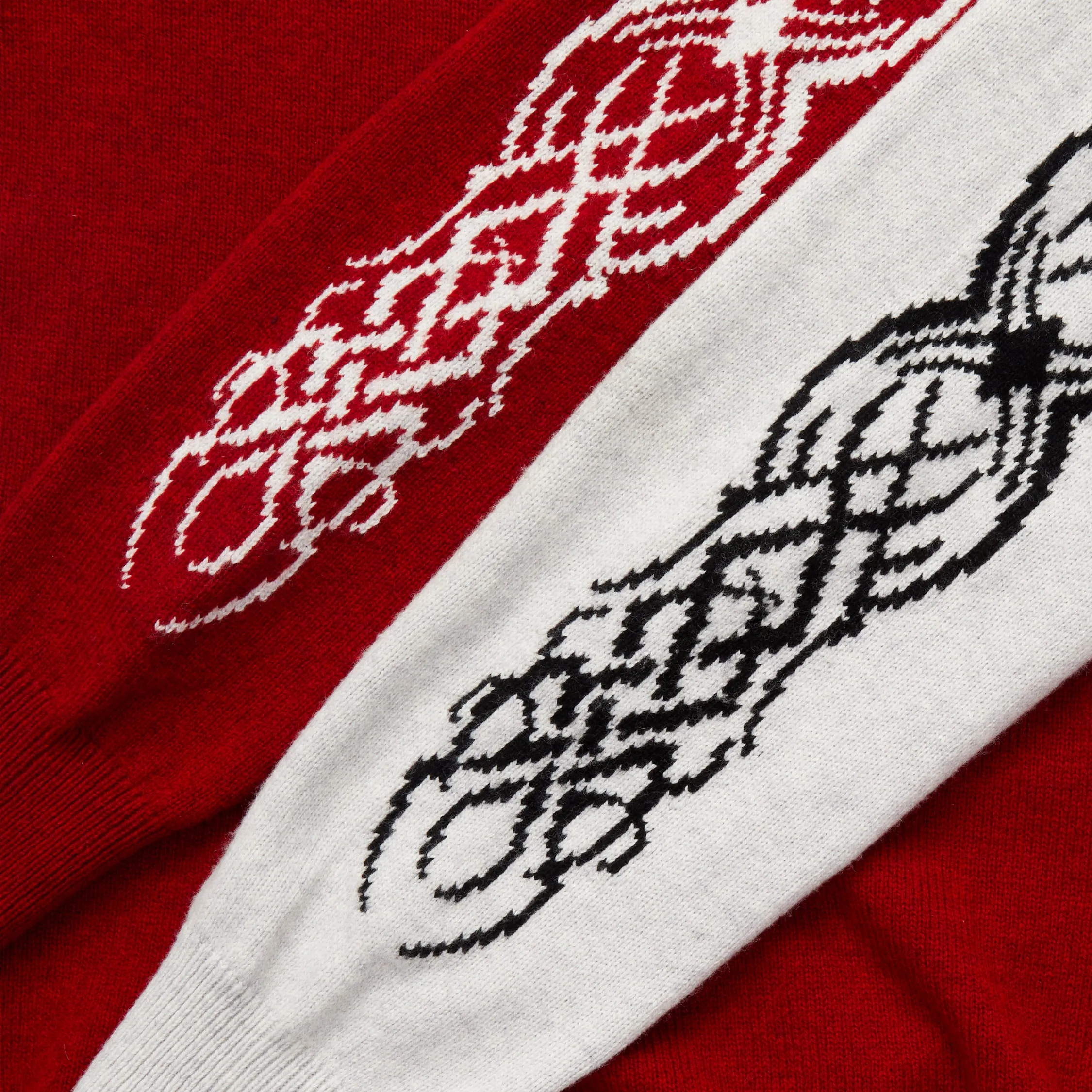 Tribal Wool Raglan Sweater