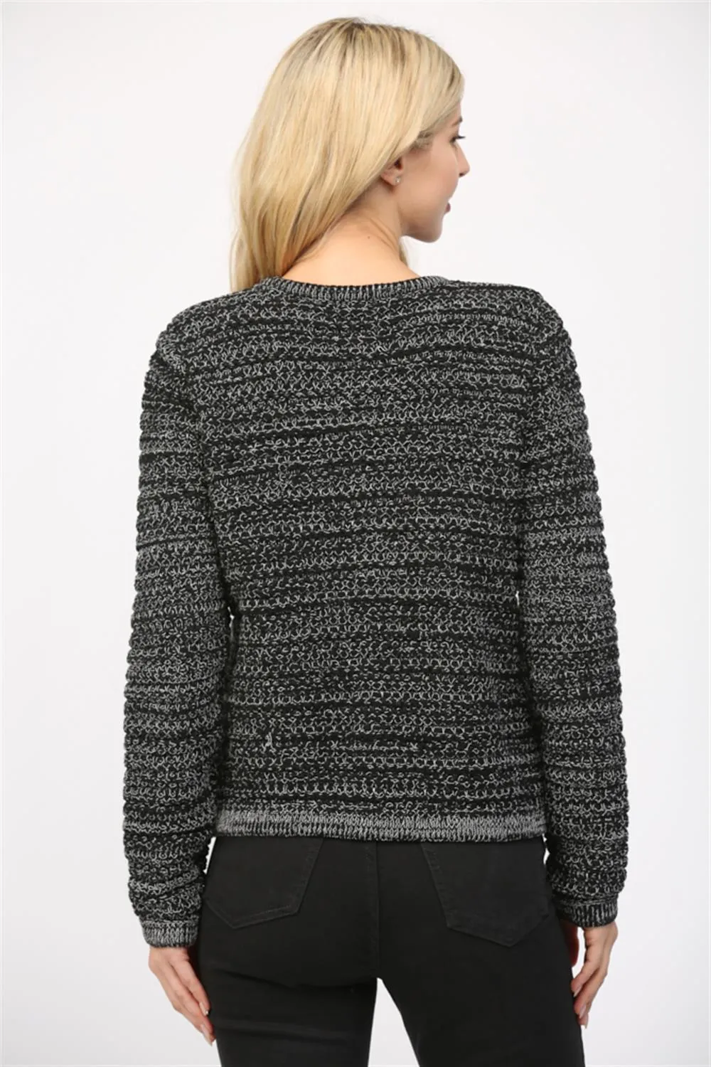 Tweed Knit Cardigan