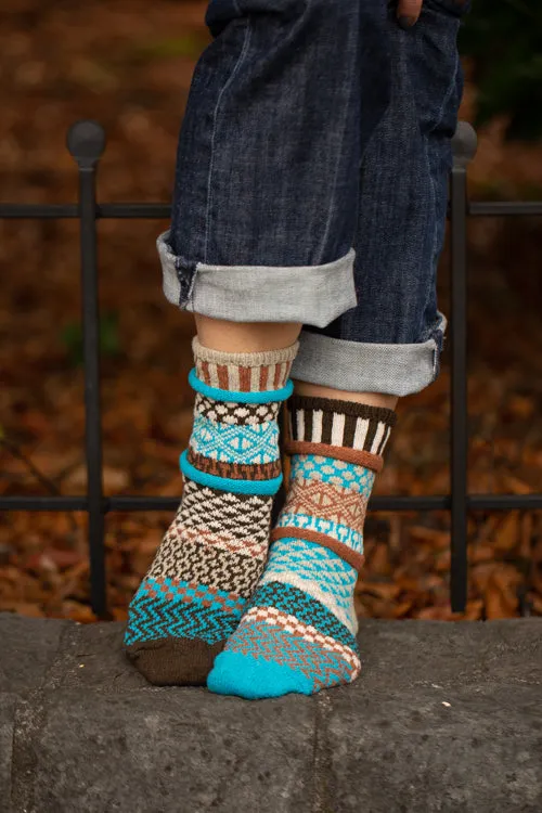 Walnut Wool Crew