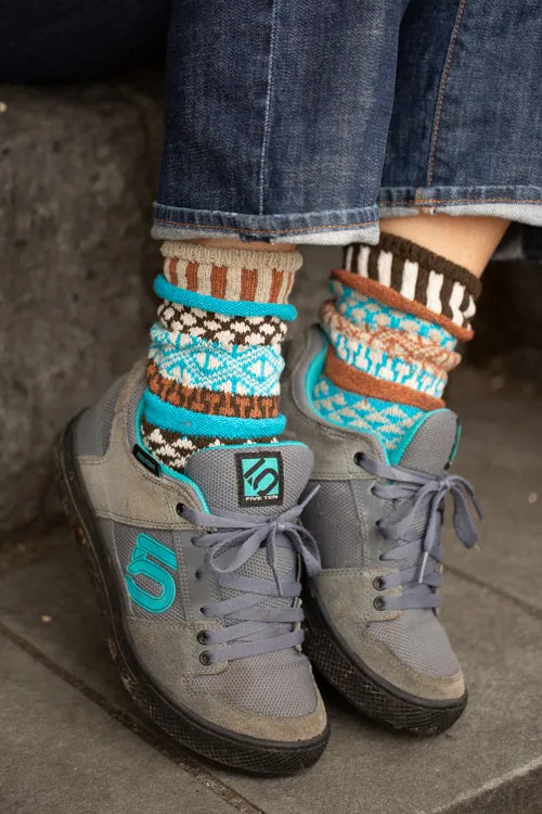 Walnut Wool Crew