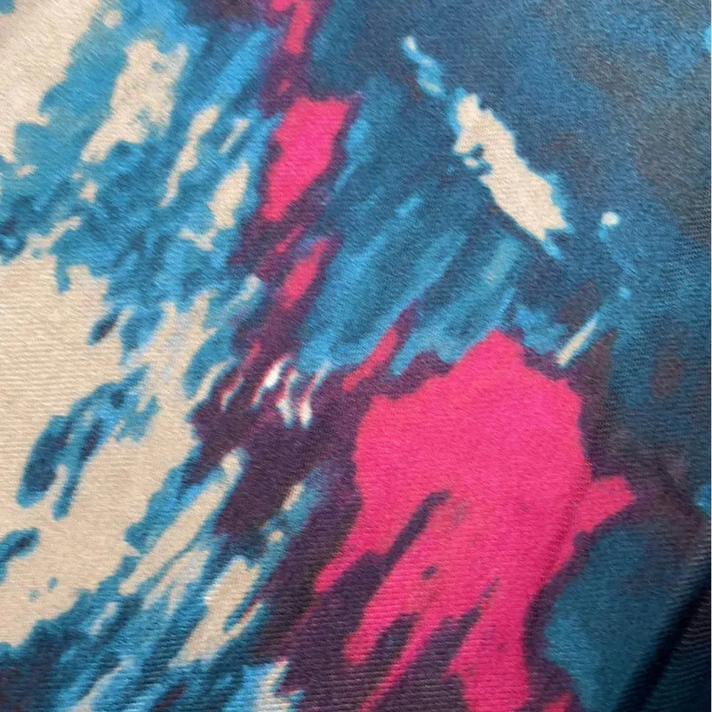 Winter Scarf - Pink & Green
